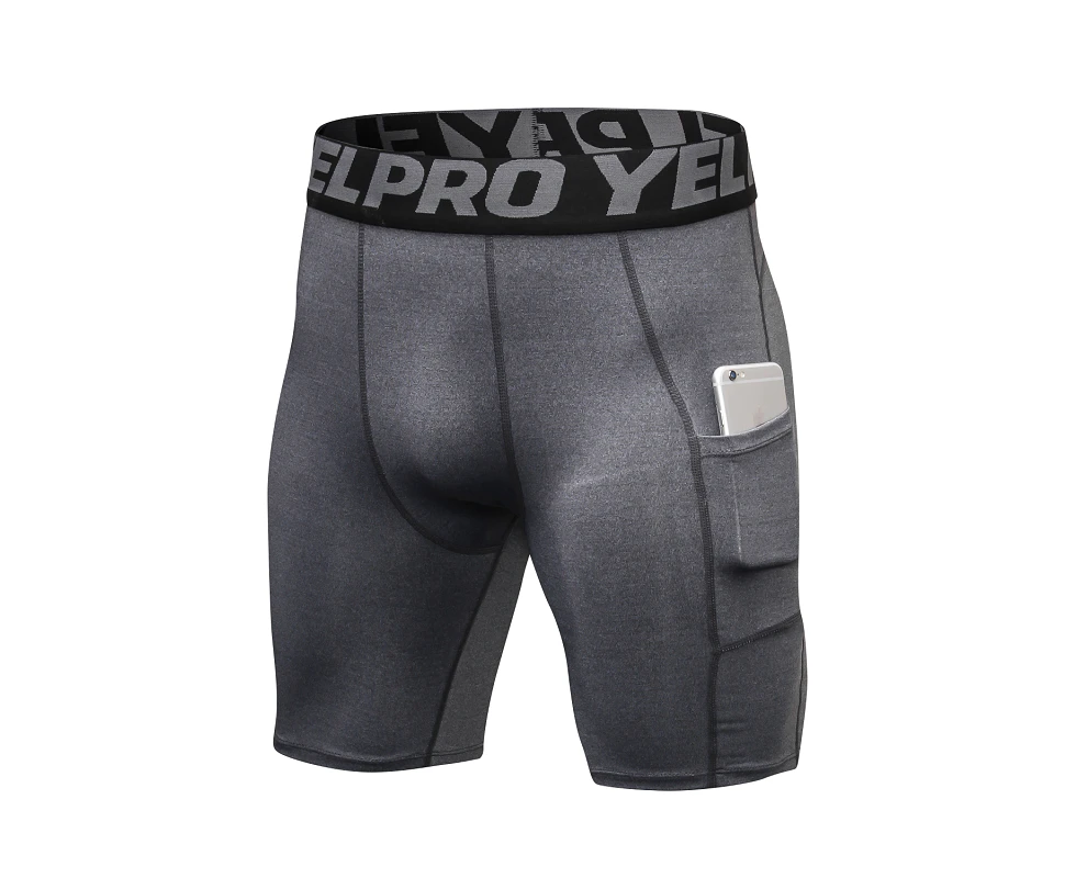 Adore Summer Short Quick-Dry Breathable Trunks Outdoor Sport Gym Beach Shorts Male Pants for Running 1084-Gray