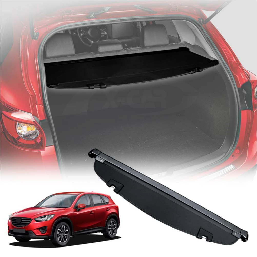 Retractable Car Trunk Shelf Shade Rear Cargo Security Shield Luggage Cover for Mazda CX5 CX-5 2012-2017