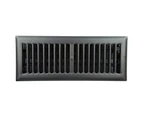 Pressed Steel Vent 5 with Damper - Bronze Oil Rubbed Bronze