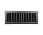 Pressed Steel Vent 5 with Damper - Bronze Oil Rubbed Bronze