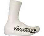 veloToze Tall 2.0 Road Bike Shoe Covers White - White