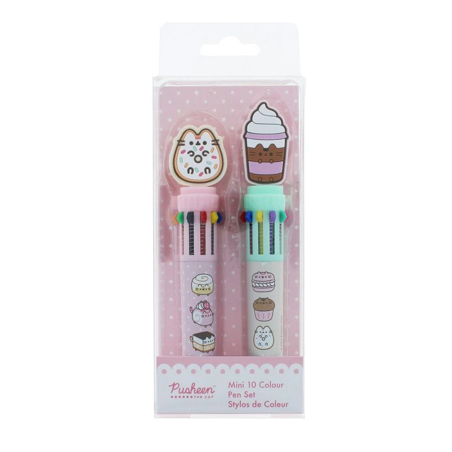 Pusheen Patisserie Mini 10 Colour Pen Set