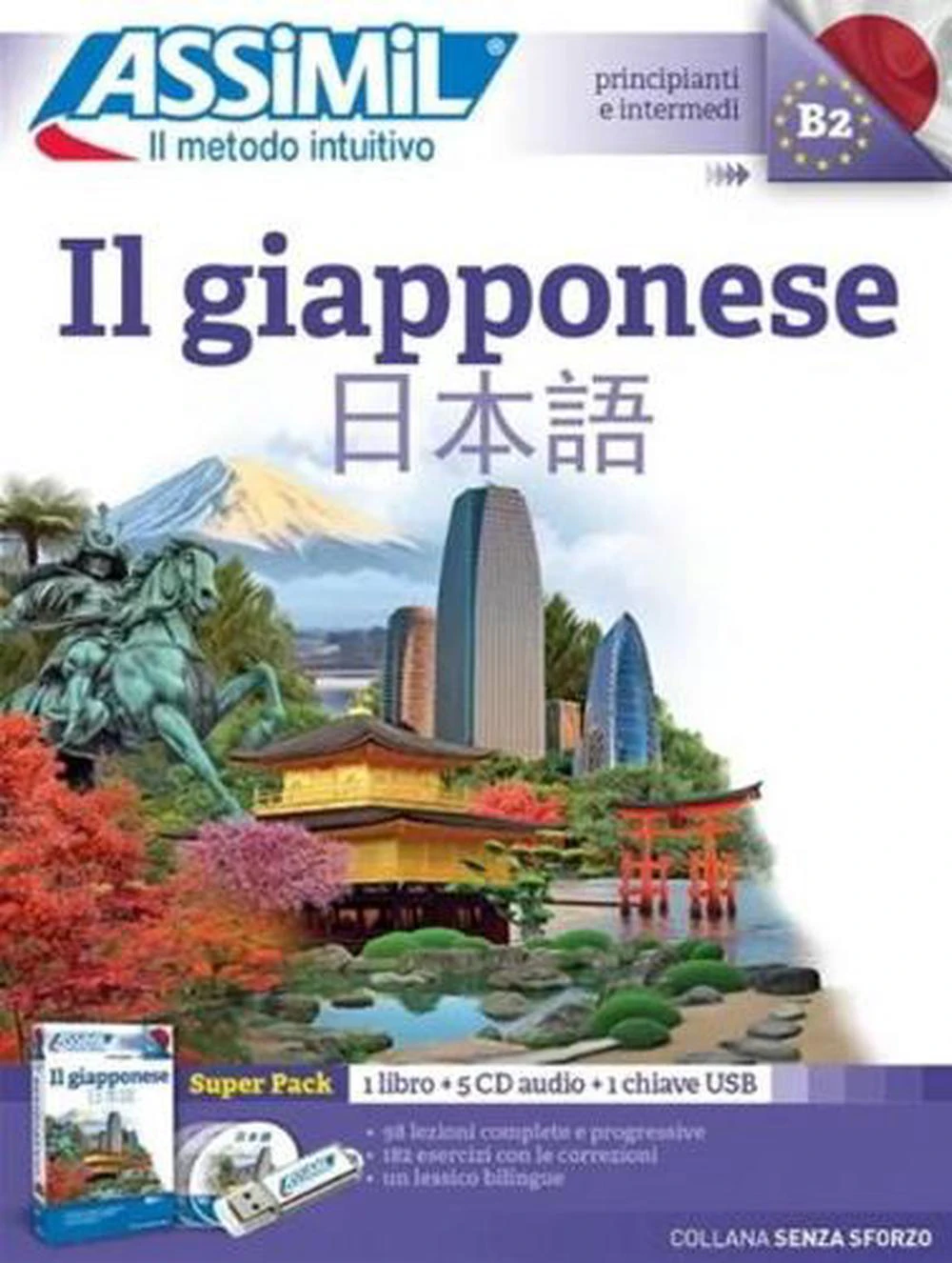 Il Giapponese (Livre + 4 CD audio + 1 cl USB )
