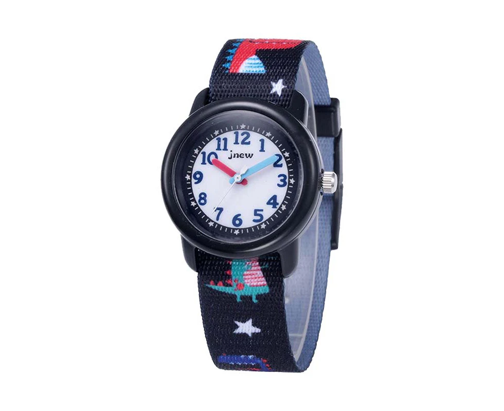 WIWU Cartoon Dinosaur Childrens Waterproof Watch for 3-10 Years Boys