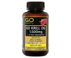 Go Healthy Krill Oil 1500mg 60 Capsules