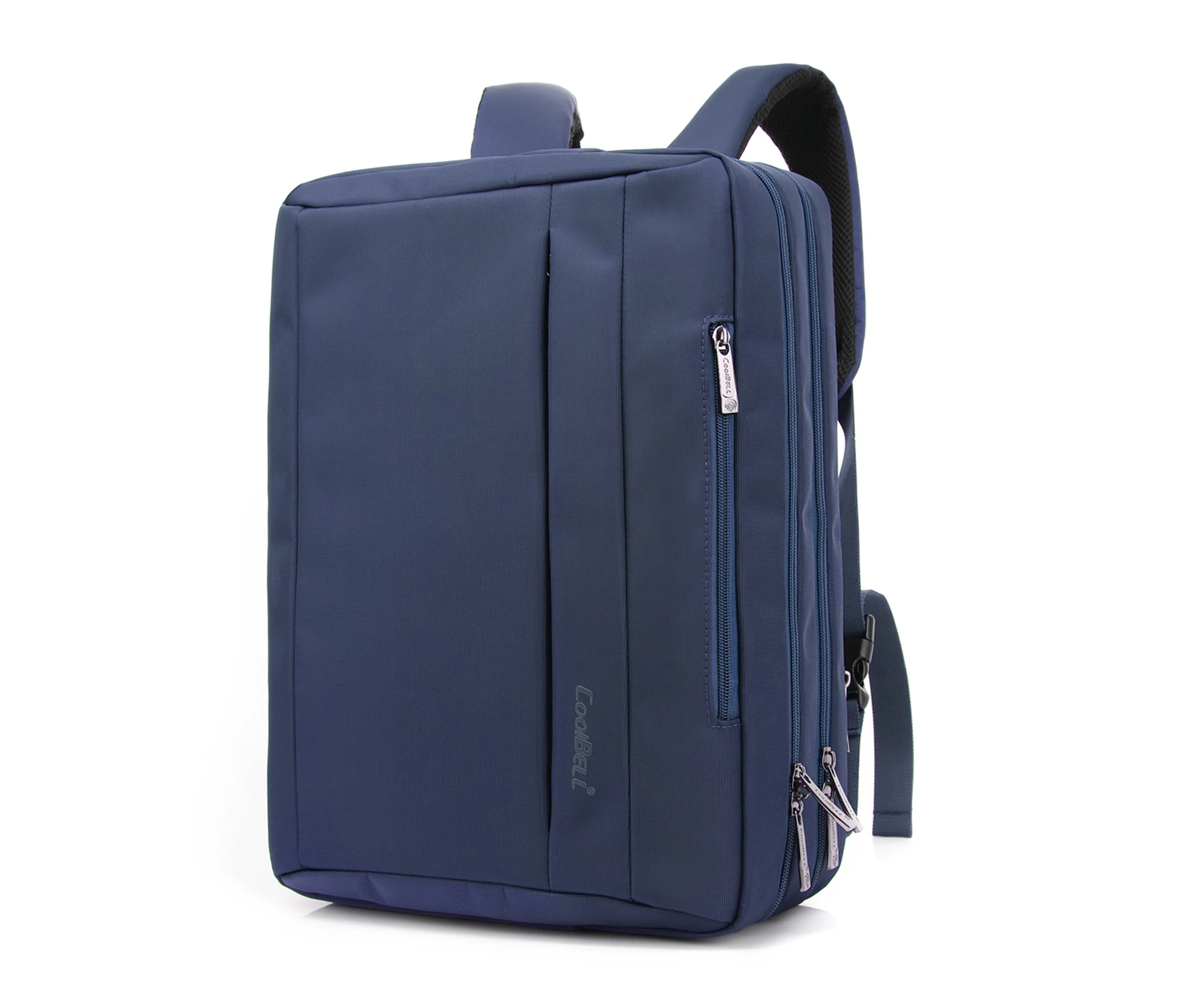 CoolBELL 15.6 Inches Convertible Laptop Backpack-Blue