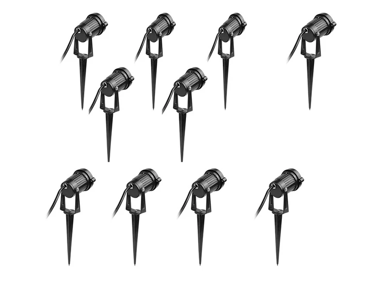 NOVBJECT 10X LED Landscape Spotlights Warm light Lamp Waterproof Outdoor Garden Yard 12V