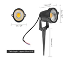 NOVBJECT 10X LED Landscape Spotlights Warm light Lamp Waterproof Outdoor Garden Yard 12V