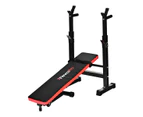FitnessPro Multi Station Weight Bench Press Equipment Incline With Pull Up Bars