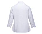 Portwest Rachel Ladies Chefs Jacket Women's - White