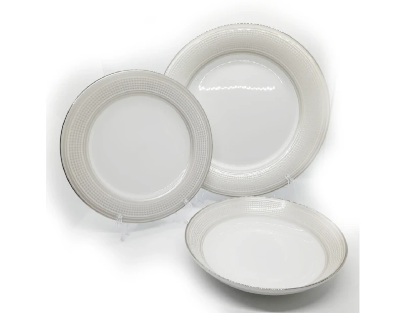 Dankotuwa Menuna Platinum 12pcs Dinner Set