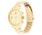 Tommy Hilfiger Gold Steel Multi-Function Women's Watch - 1782525