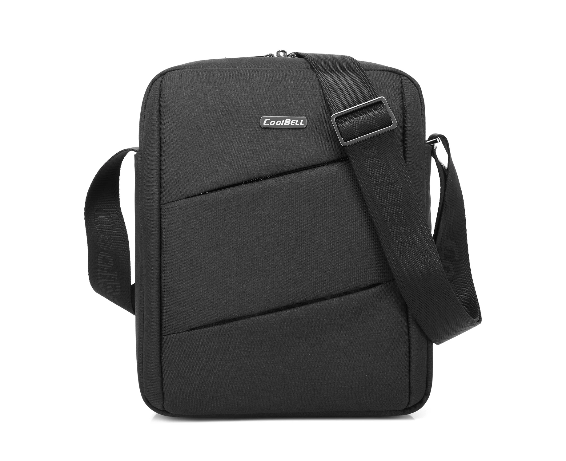 CoolBELL 10.6 Inch Messenger Bag iPad Carrying Case-Black