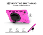 WIWU OnePiece Tablet Case Heavy Duty Bulit-in Kickstand For Huawei MatePad 10.4" 2020-Rose Red