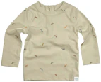 Toshi Swim Rashie Long Sleeve Shark Tank - Size 2