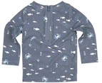 Toshi Swim Rashie Long Sleeve Neptune - Size 3