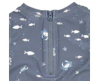 Toshi Swim Rashie Long Sleeve Neptune - Size 3