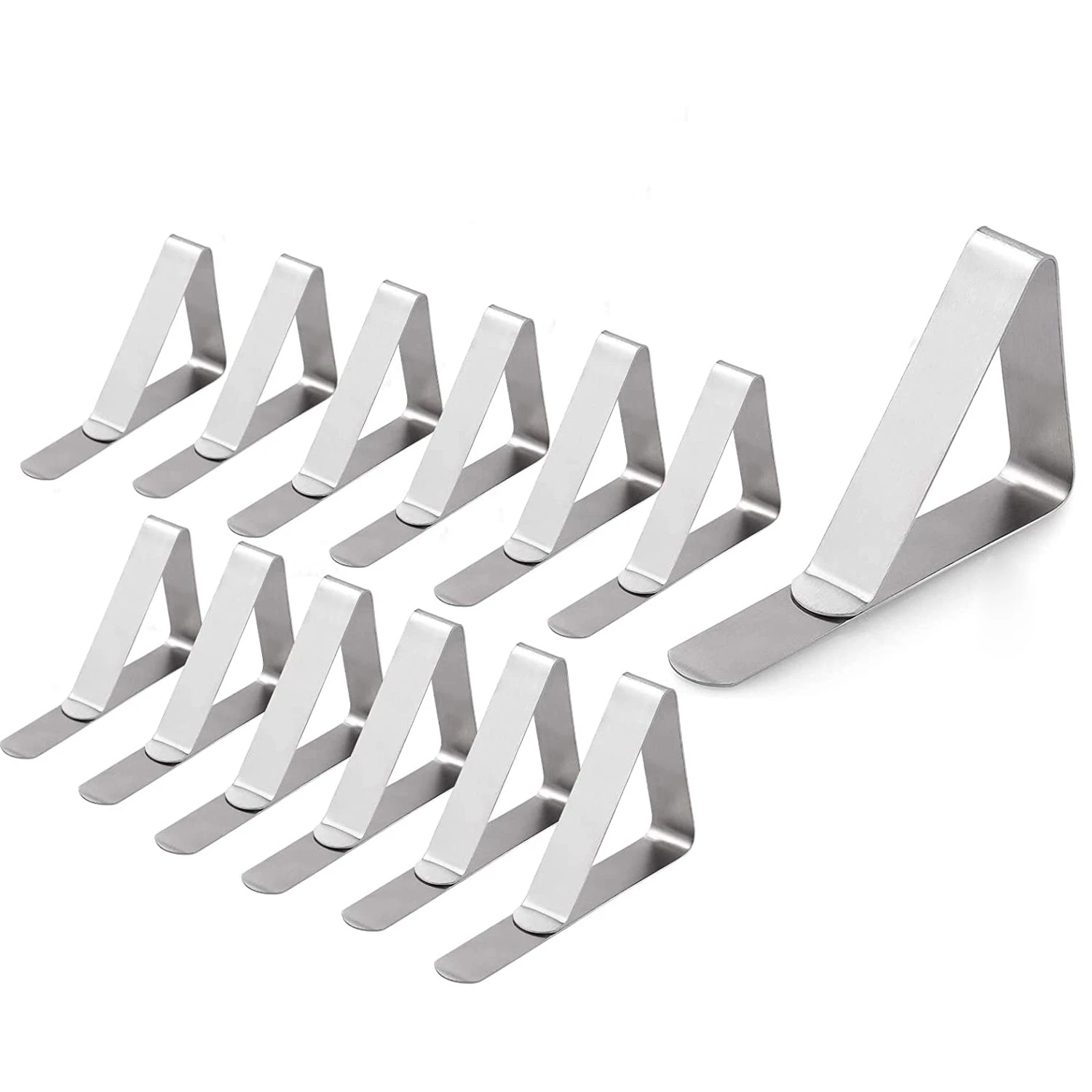 Outdoor Picnic Table Clip Holder 12 Pcs Set - Triangle