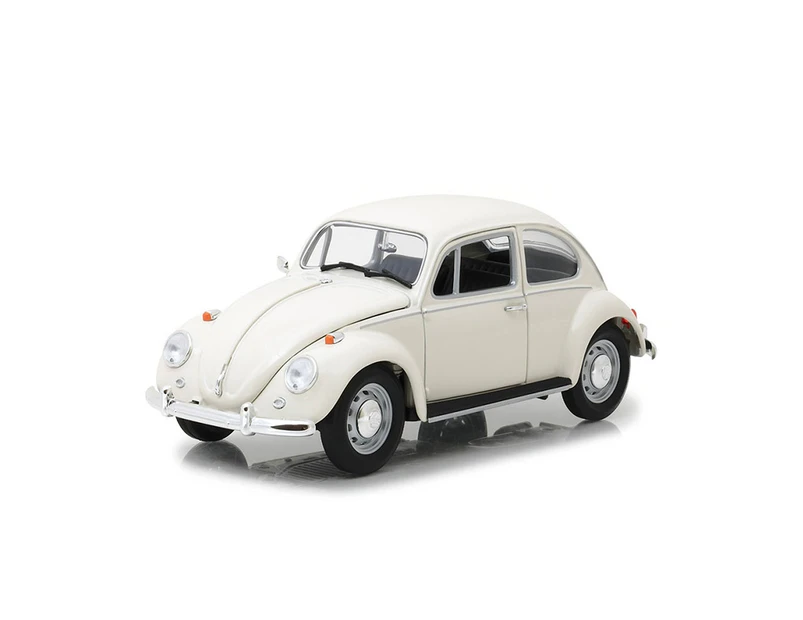 Greenlight Licensed 1:18 Scale Volkswagen Beetle Right Hand Drive 1967 Model Car White