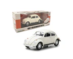 Greenlight Licensed 1:18 Scale Volkswagen Beetle Right Hand Drive 1967 Model Car White