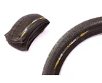 KHE BMX Bike Tyre Folding Premium Mac2+ , Street-Park, 20" x 2.30", Black