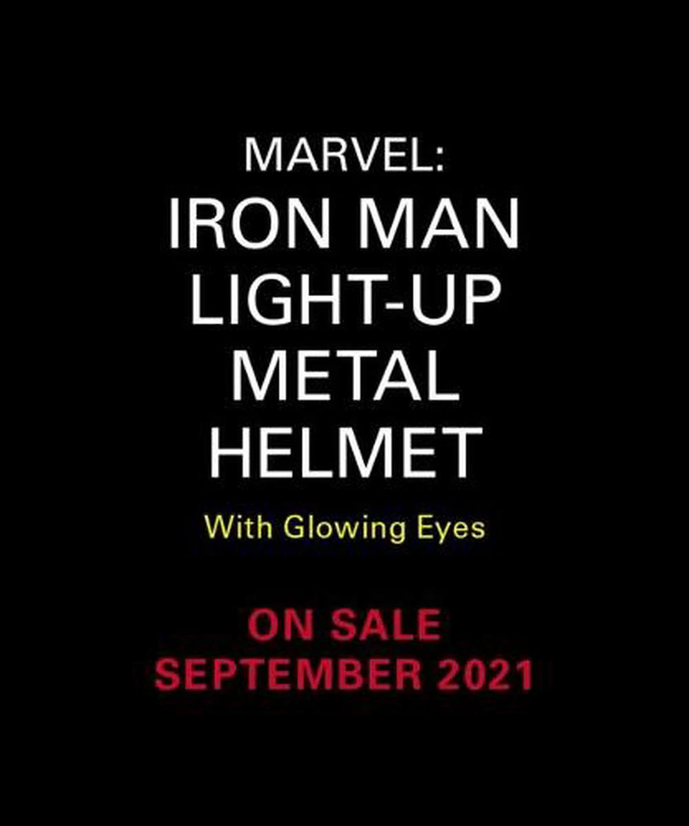 Marvel: Iron Man Light-Up Metal Helmet