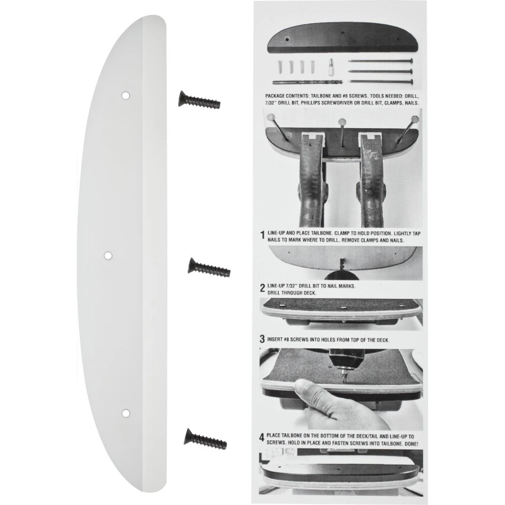 Powell Tail Bone 8.0 White