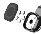 360 Metal Magnetic Car phone Holder Air vent Magnetic car Holder GPS Mount Holder magnet Stand-Black