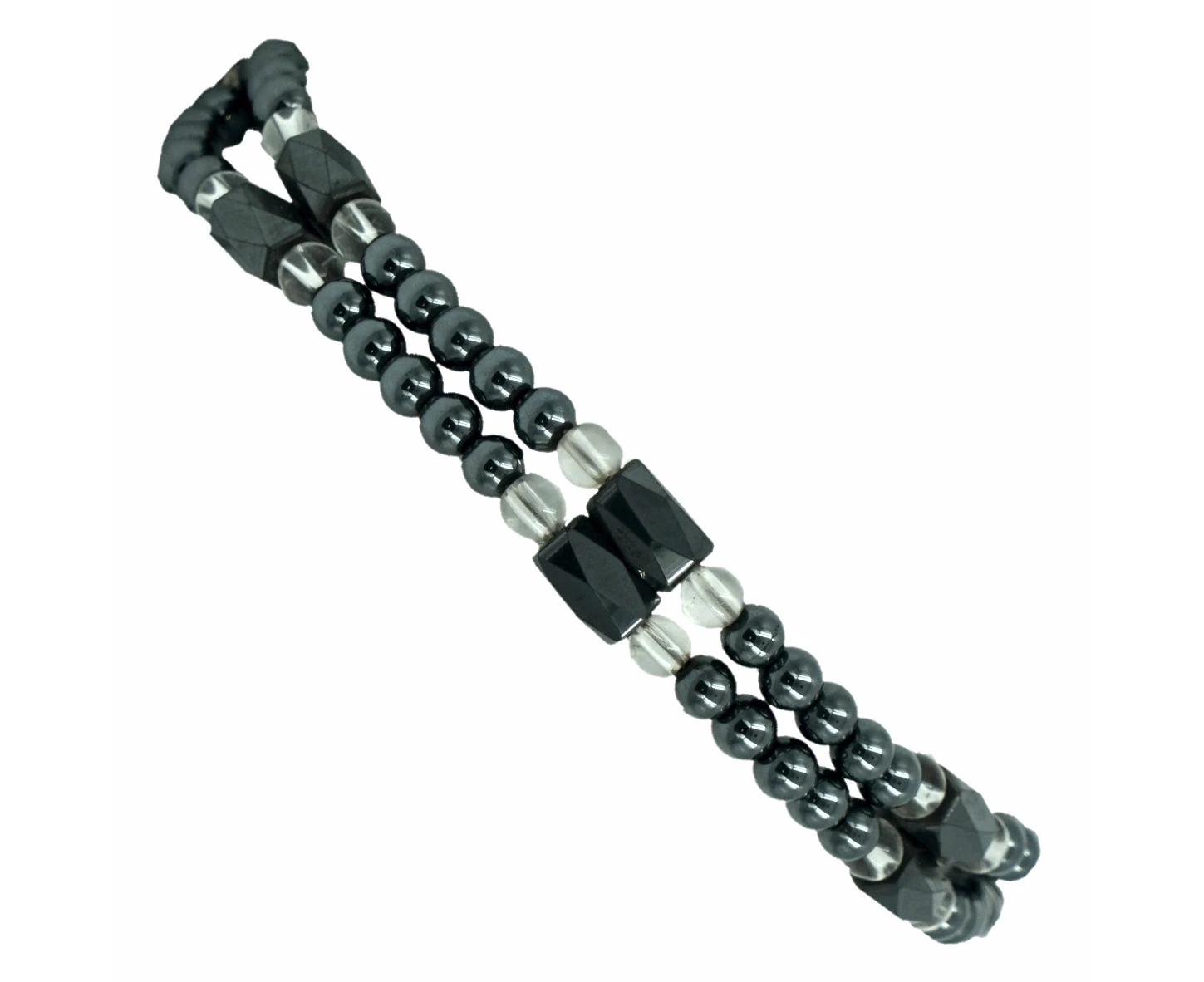 HEMATITE BR BLK MIX DUAL STRAND