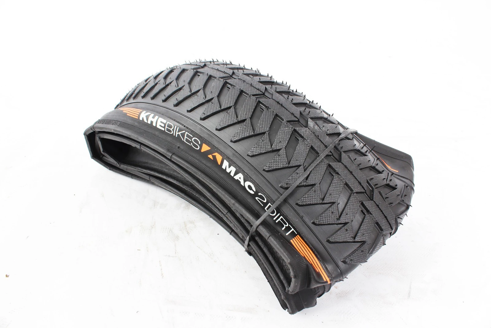 Khe Bmx Bike Tyre  Folding Premium Mac2+ , Black, 20"X2.30", Dirt