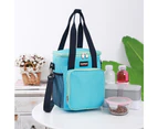 Sannea Lunch Bags Leakproof Crossbody Lunch Bag-Blue