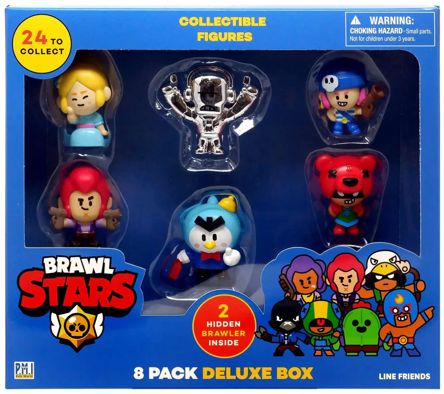 Brawl Stars 8-Pack Deluxe Box [Pack: 3]