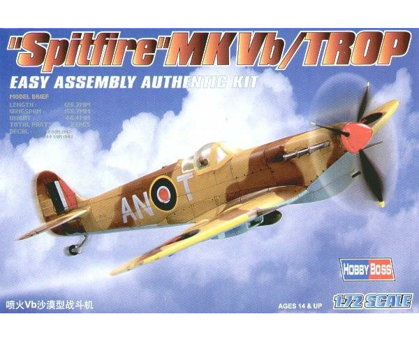 Hobbyboss 1:72 Spitfire Mk.Vb Trop