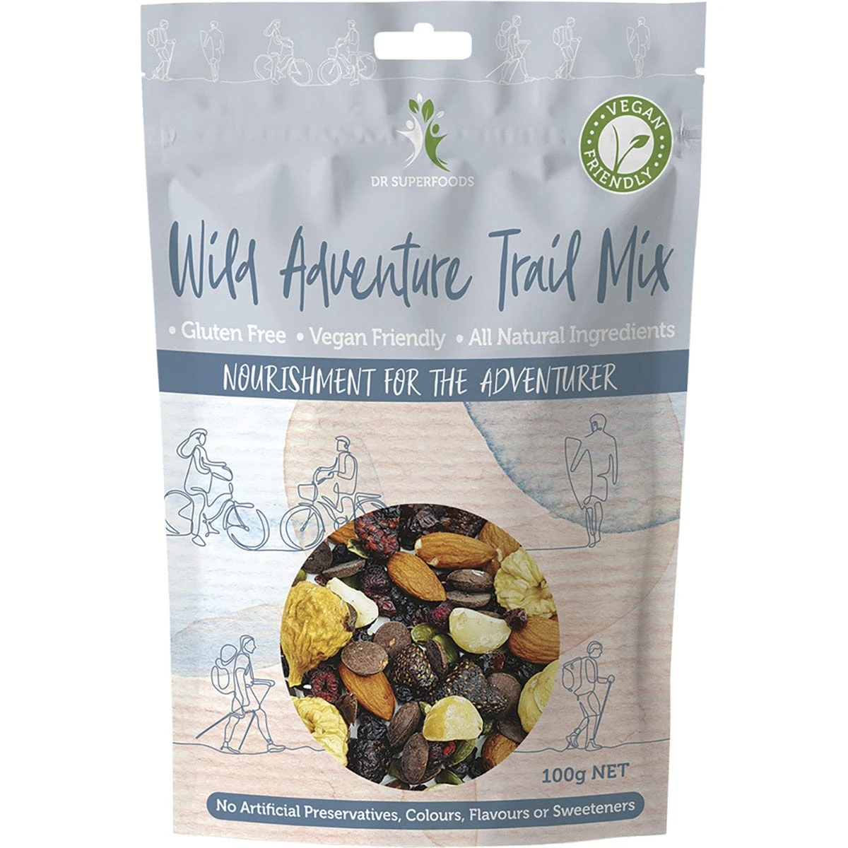 Dr Superfoods Wild Adventure Trail Mix 100g