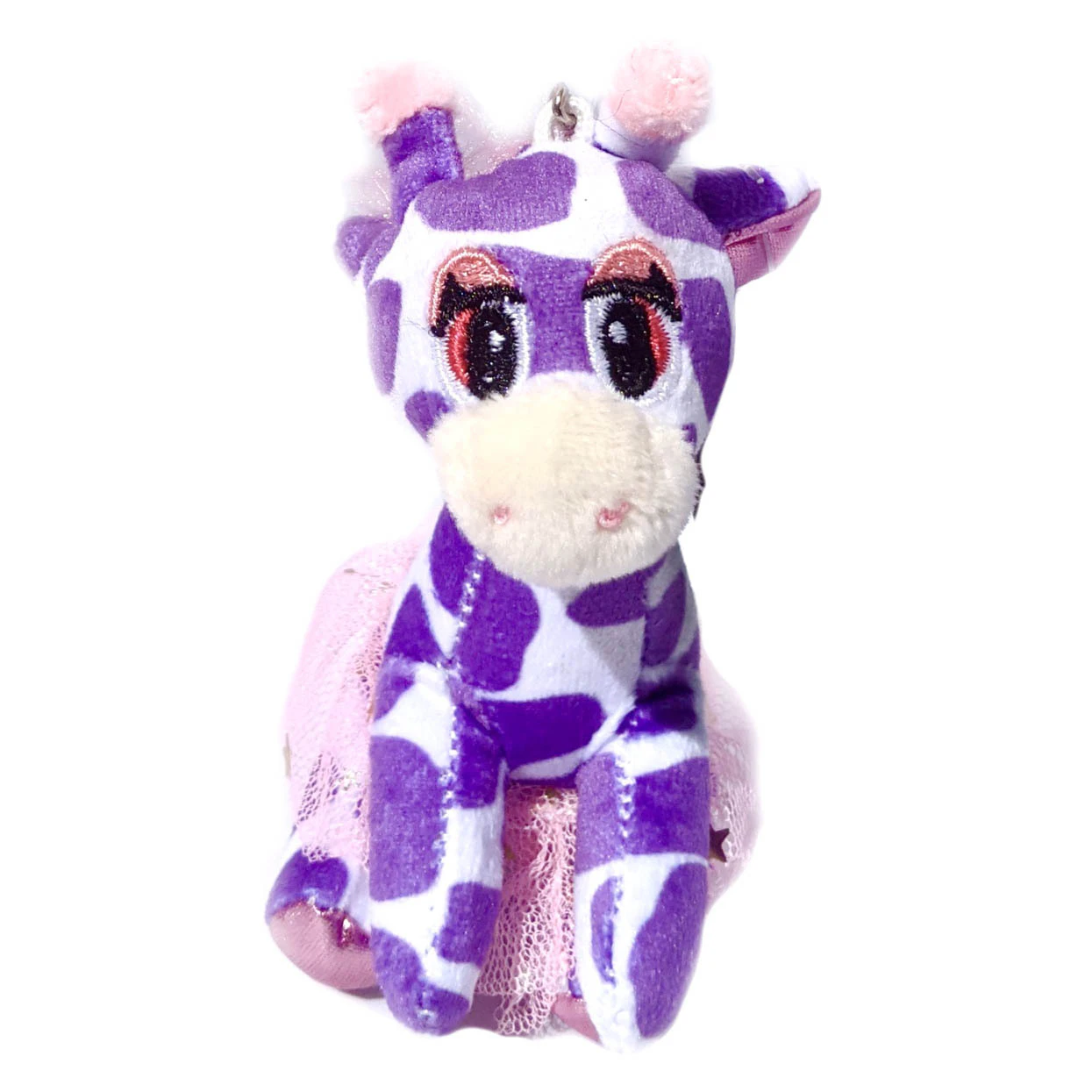 Mad Ally - Ballerina Buddies - Plush Keyring 9cm - Georgia Giraffe