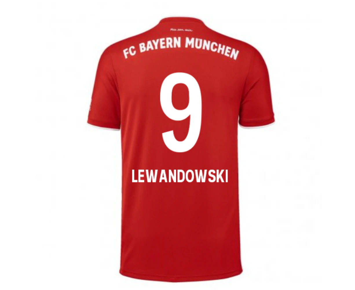 2020-2021 Bayern Munich Adidas Home Football Shirt (LEWANDOWSKI 9)