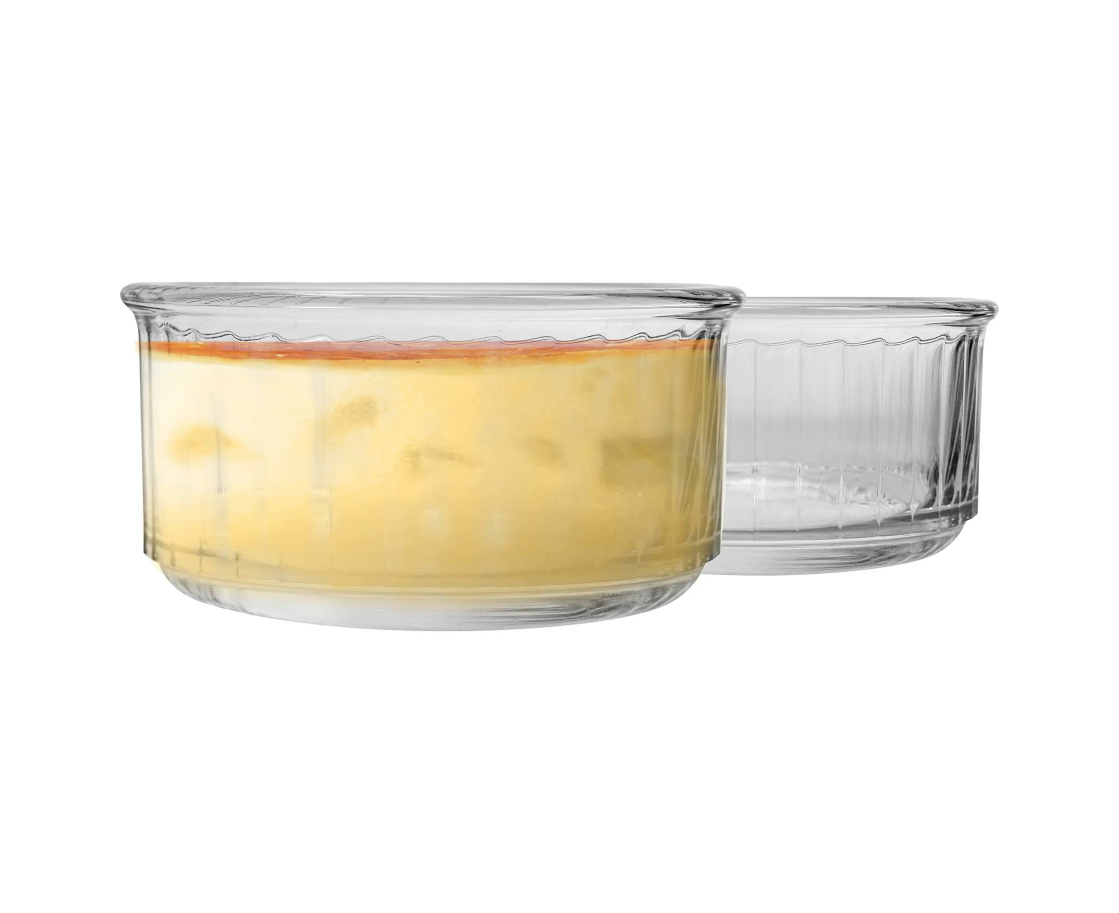 Duralex Oven Chef Glass Ramekins for CrÃ¨me Brulee, Desserts - 10cm - Pack of 8