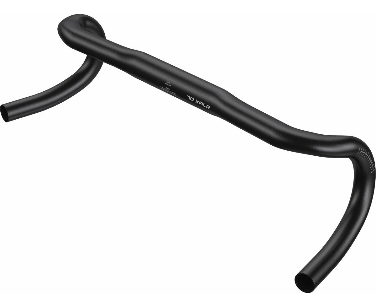 Zipp Service Course A2 70 XPLR Gravel Handlebars Blast Black 42cm - Black