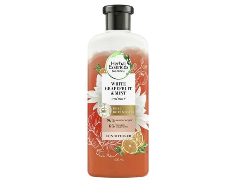 Herbal Essences Bio:Renew Volumising Conditioner 400ml - White Grapefruit & Mint