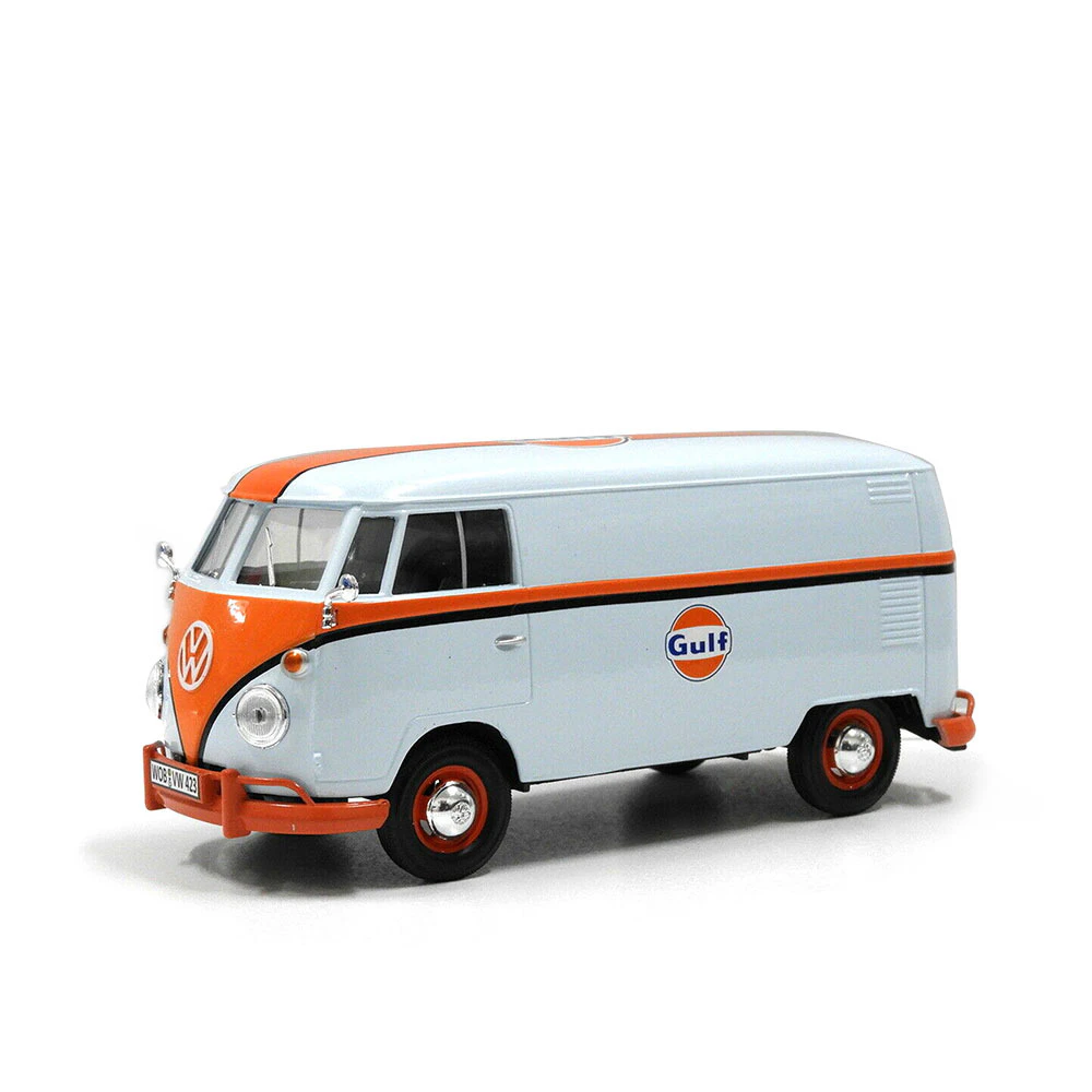 Motormax Licensed 1:24 Scale Gulf VolksWagen Type 2 Delivery Van