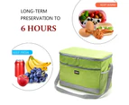 Sannea Lunch Bag for Women Men Multi-functional Lunch Tote Bags-Green