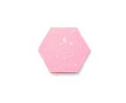 7Pcs Hexagon Moon Star Felt Board Photo Display Wall Art - Pink