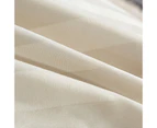 500TC 100% Premium Cotton Bed Skirt Bed Valance Striped pattern Beige