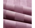 500TC 100% Premium Cotton Bed Skirt Bed Valance Striped pattern Purple