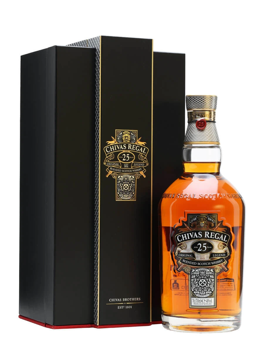 Chivas Regal 25 Year Old Blended Scotch Whisky 700ml