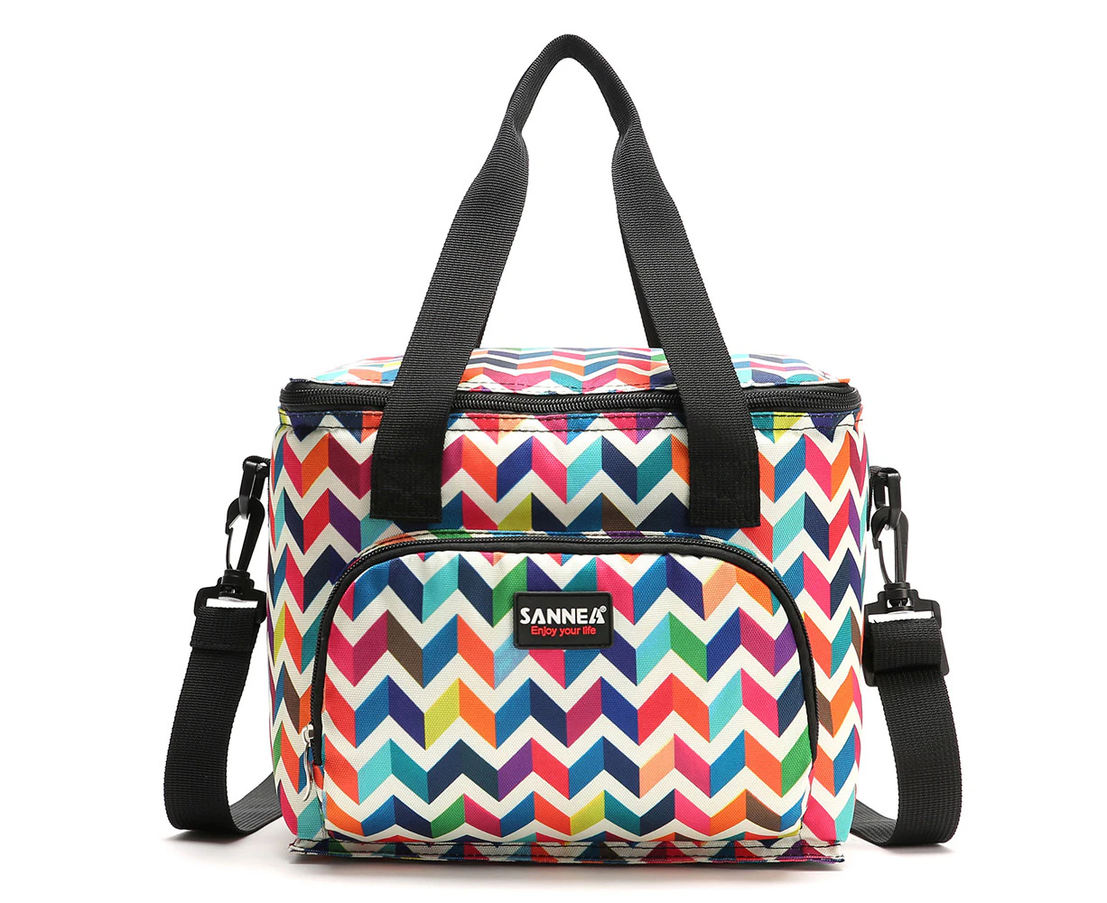 Sannea Lunch Bags for Men Women, Lunch Tote Bag Lunch Box-Multi Color