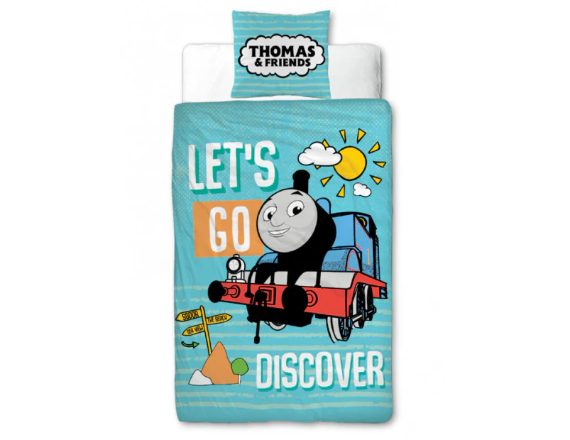 Thomas & Friends Discover Junior Toddler Duvet Cover Set