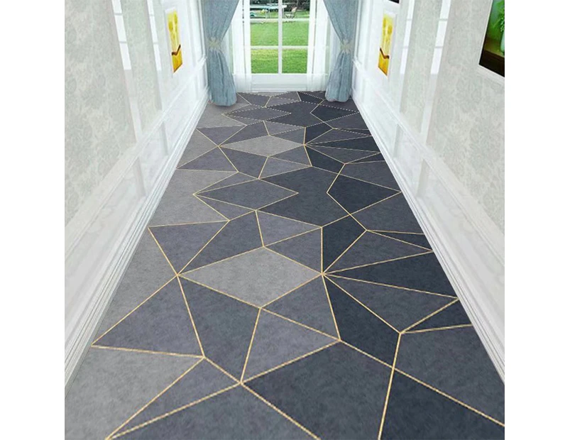 Corridor Carpet Long Hallway Area Rug Geometric Living Room Carpet Kitchen Aisle Mat Room Decoration Floor Mats