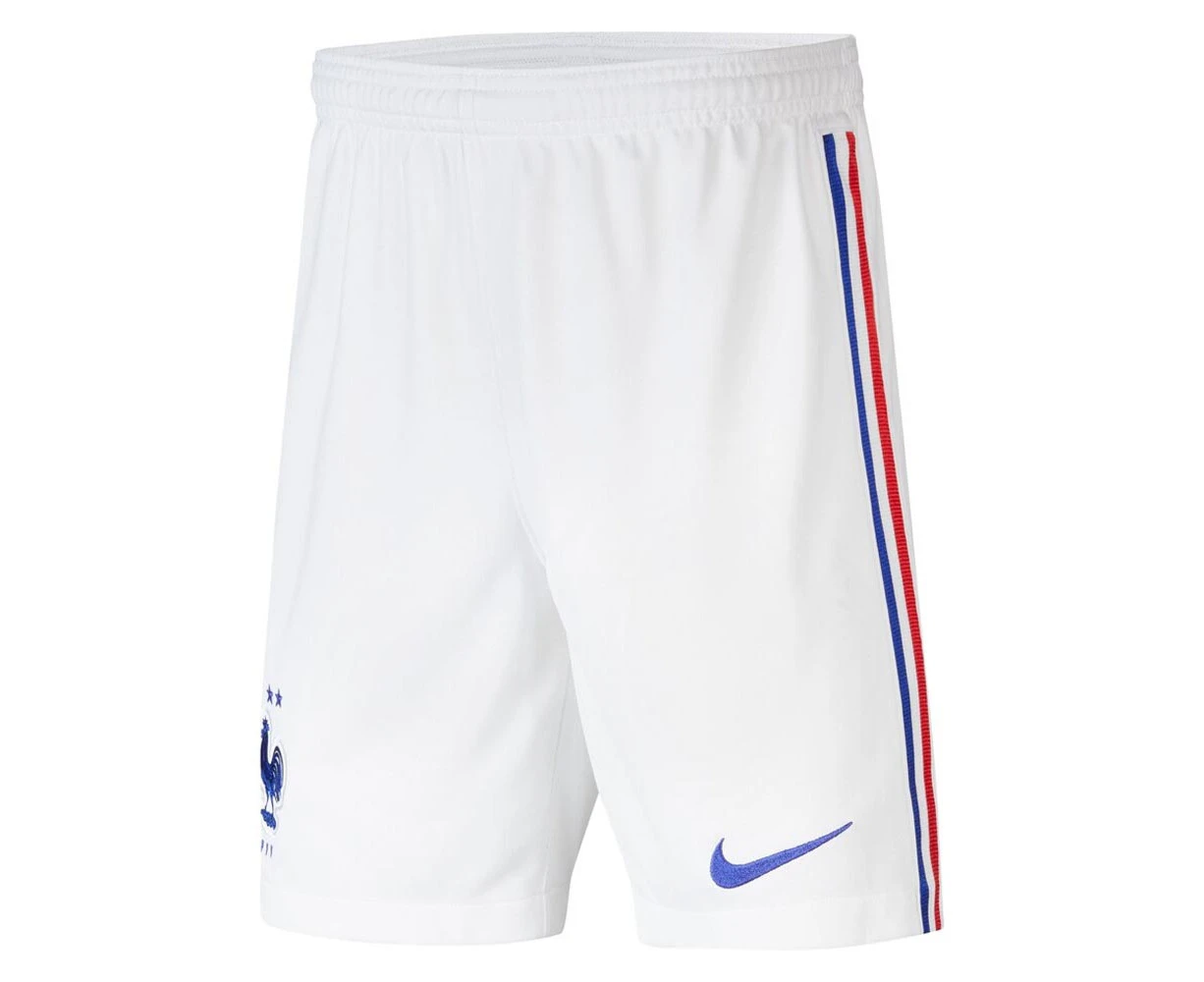 2020-2021 France Nike Away Shorts (White) - Kids