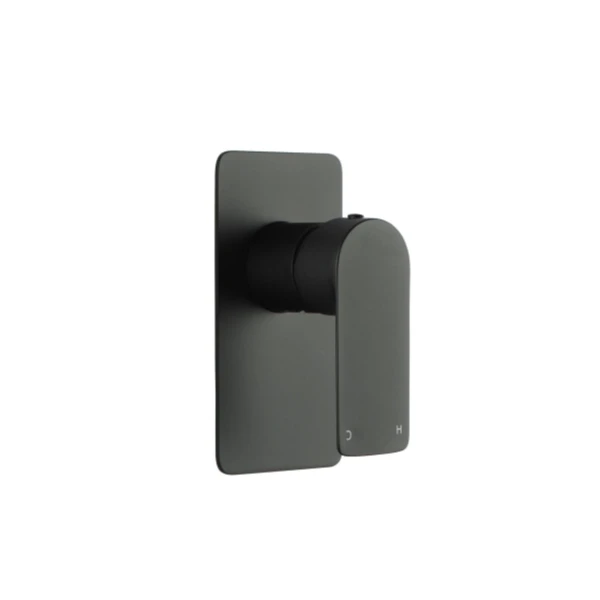 VOG Solid Brass Black Shower/Bath Wall Mixer (color up)